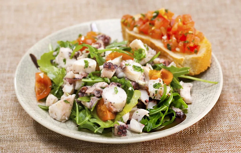 Salade de Poulpe