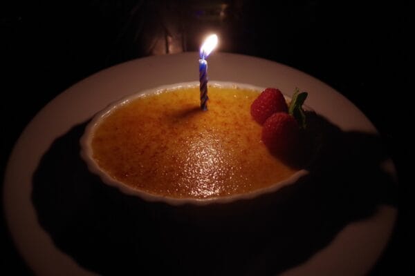Crème brûlée à la vanille