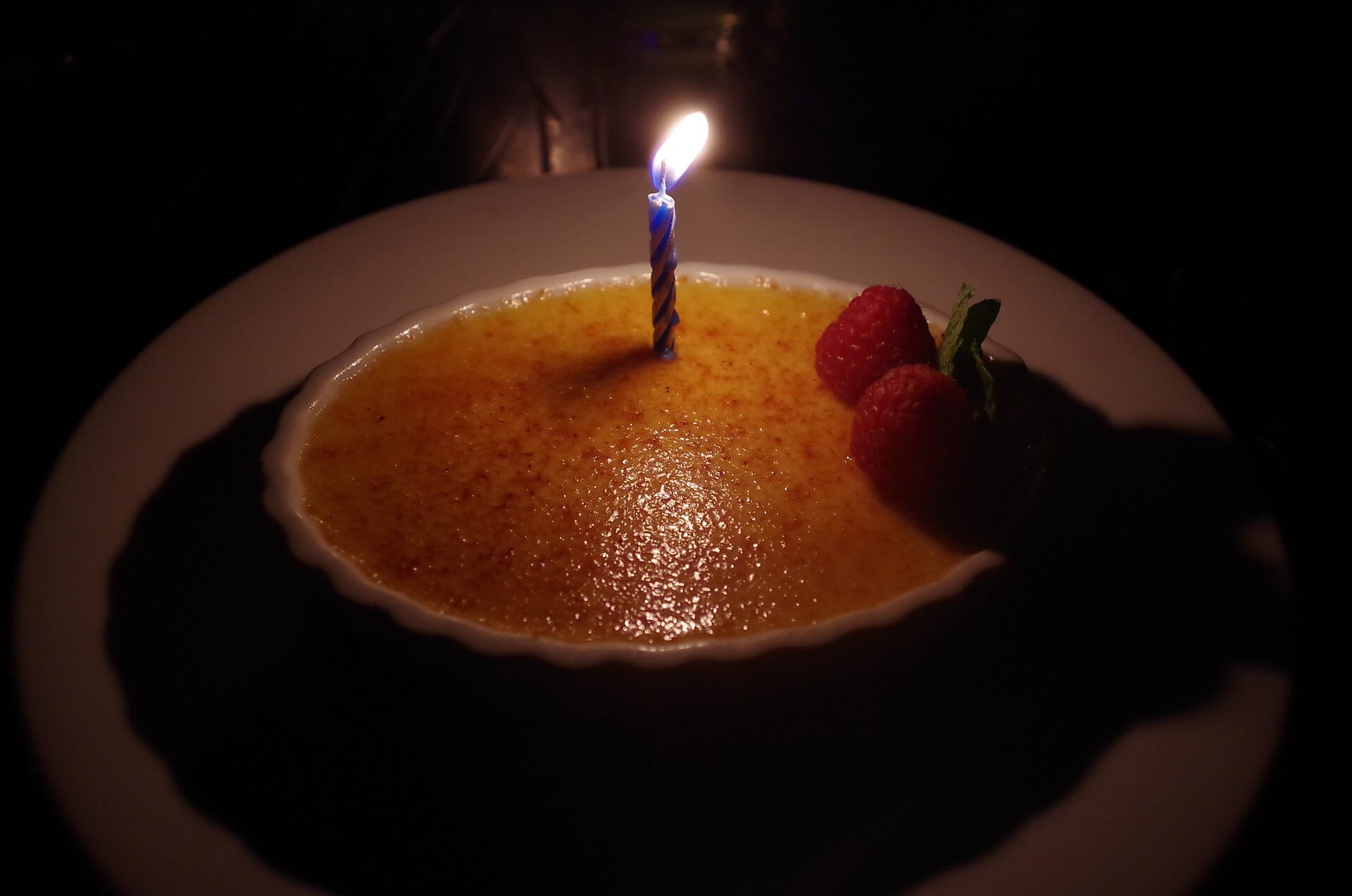 Crème brûlée à la vanille